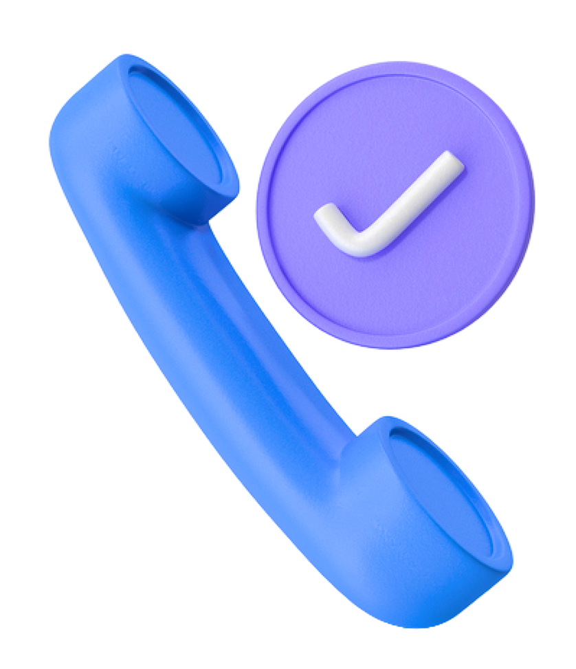 Phone illustration for contact section