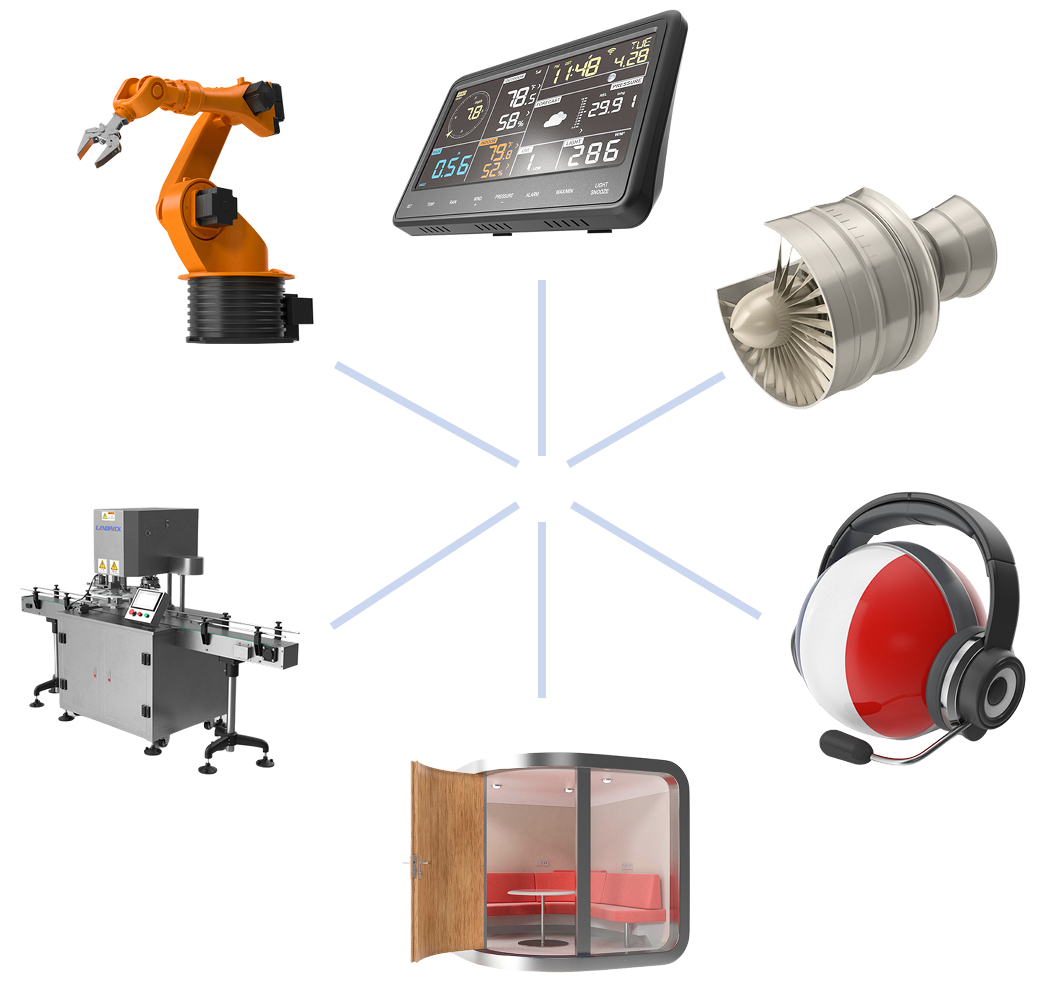 Illustration representing range of Axcend services